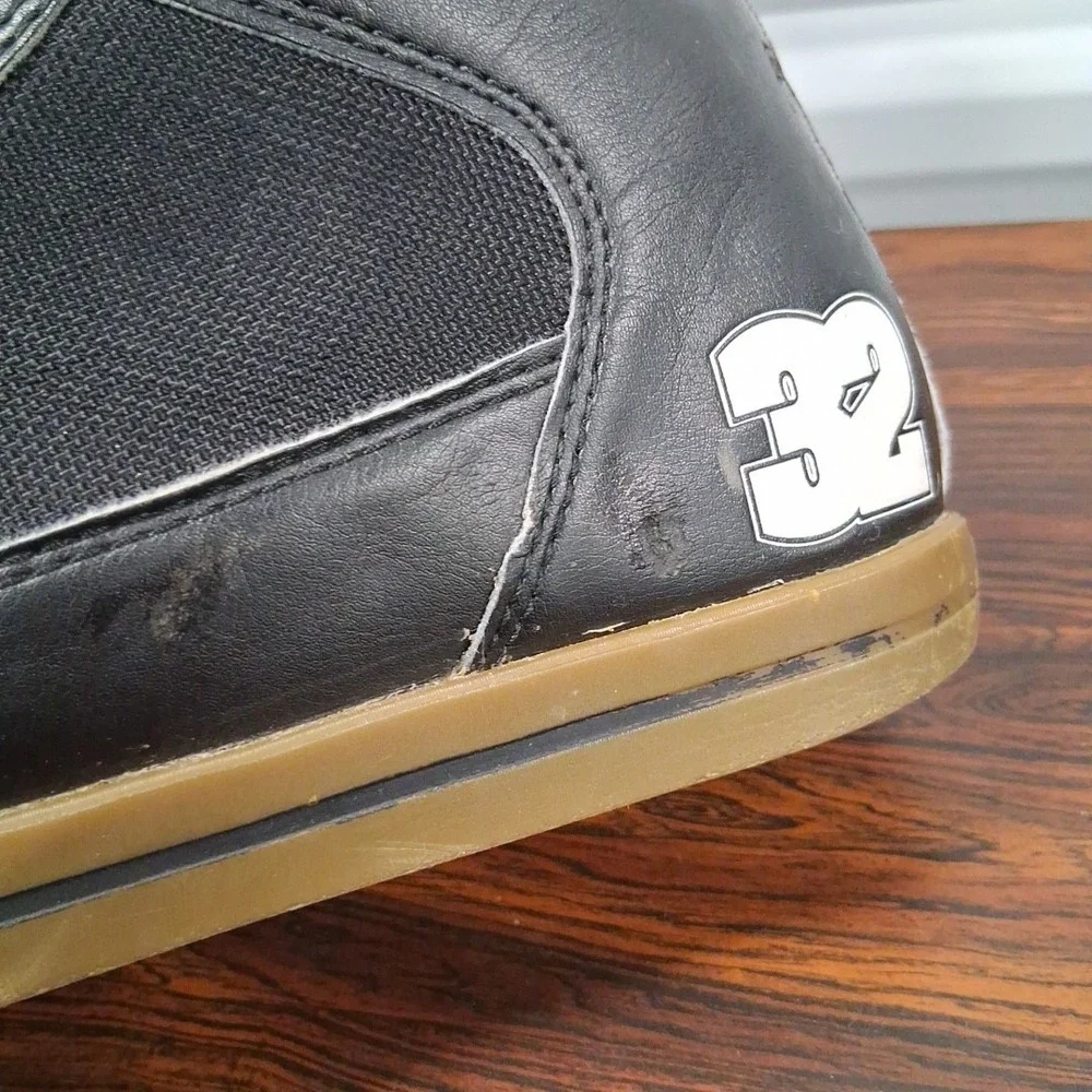 ThirtyTwo 86ft Snowboard Boots Black Fast Track Men's Size 10.5